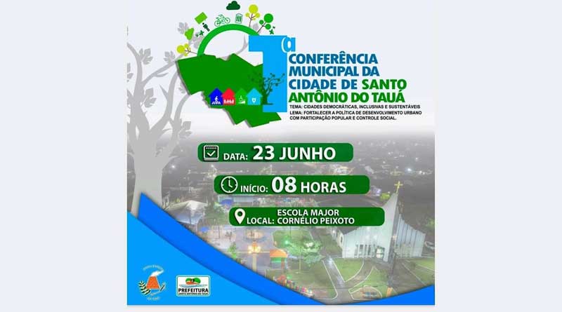 1ª Conferência Municipal da Cidade de Santo Antônio do Tauá