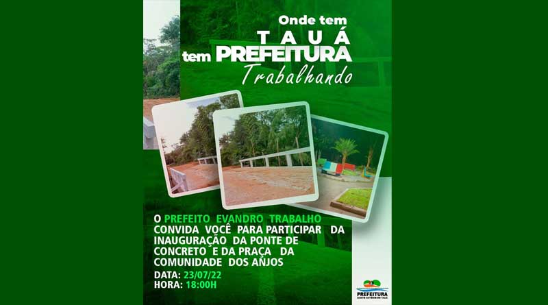 Convite aberto para toda a população