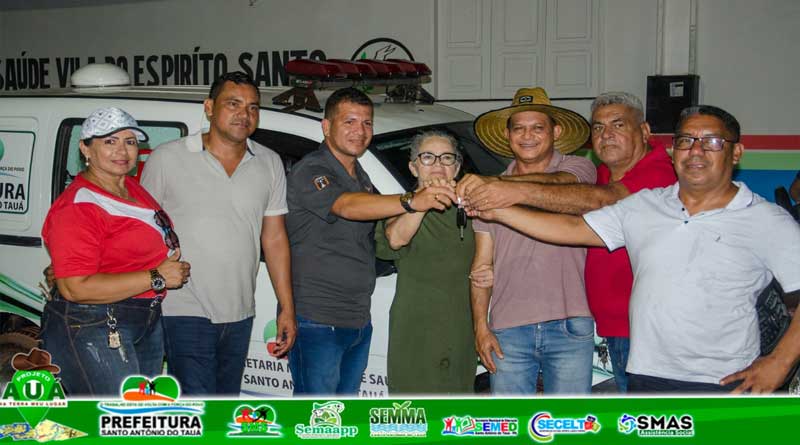 Vila do Espírito Santo Recebeu uma Ambulância em Ação da Prefeitura