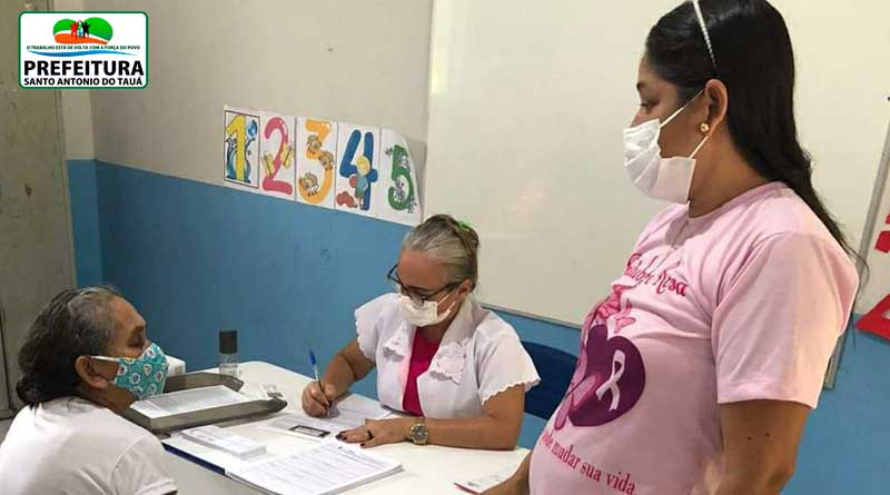 Ações itinerantes no município