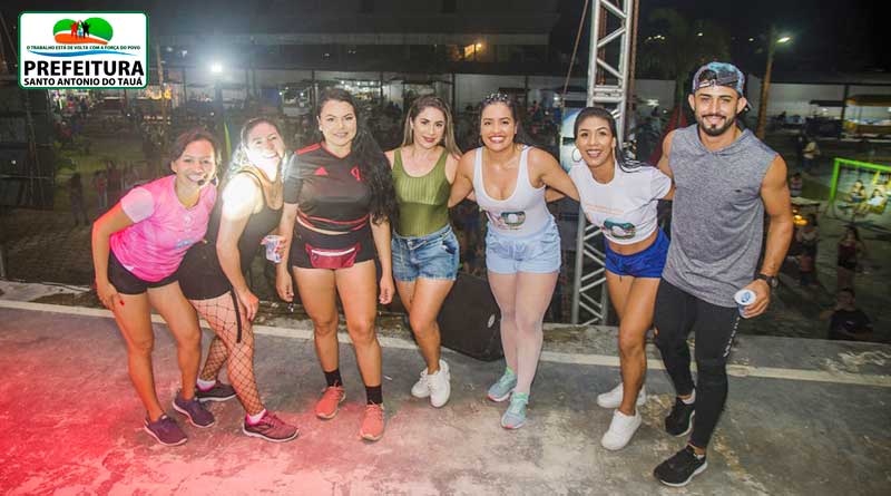 Evento DANCE TAUÁ organizado pela prefeitura municipal
