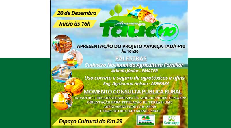 Lançamento do Projeto “Avança Tauá +10”