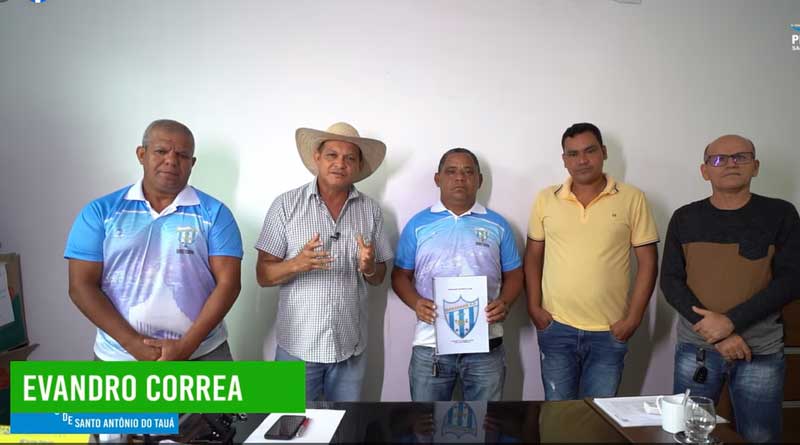 Reunião com a diretoria do Maracanã Tauá Esporte Clube